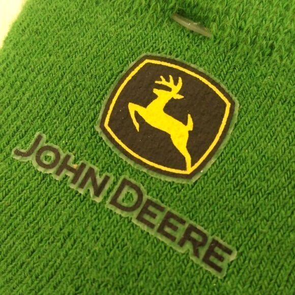 FREE with Purchase John Deere Baby Booties Socks 12-24 months New - Picture 4 of 5